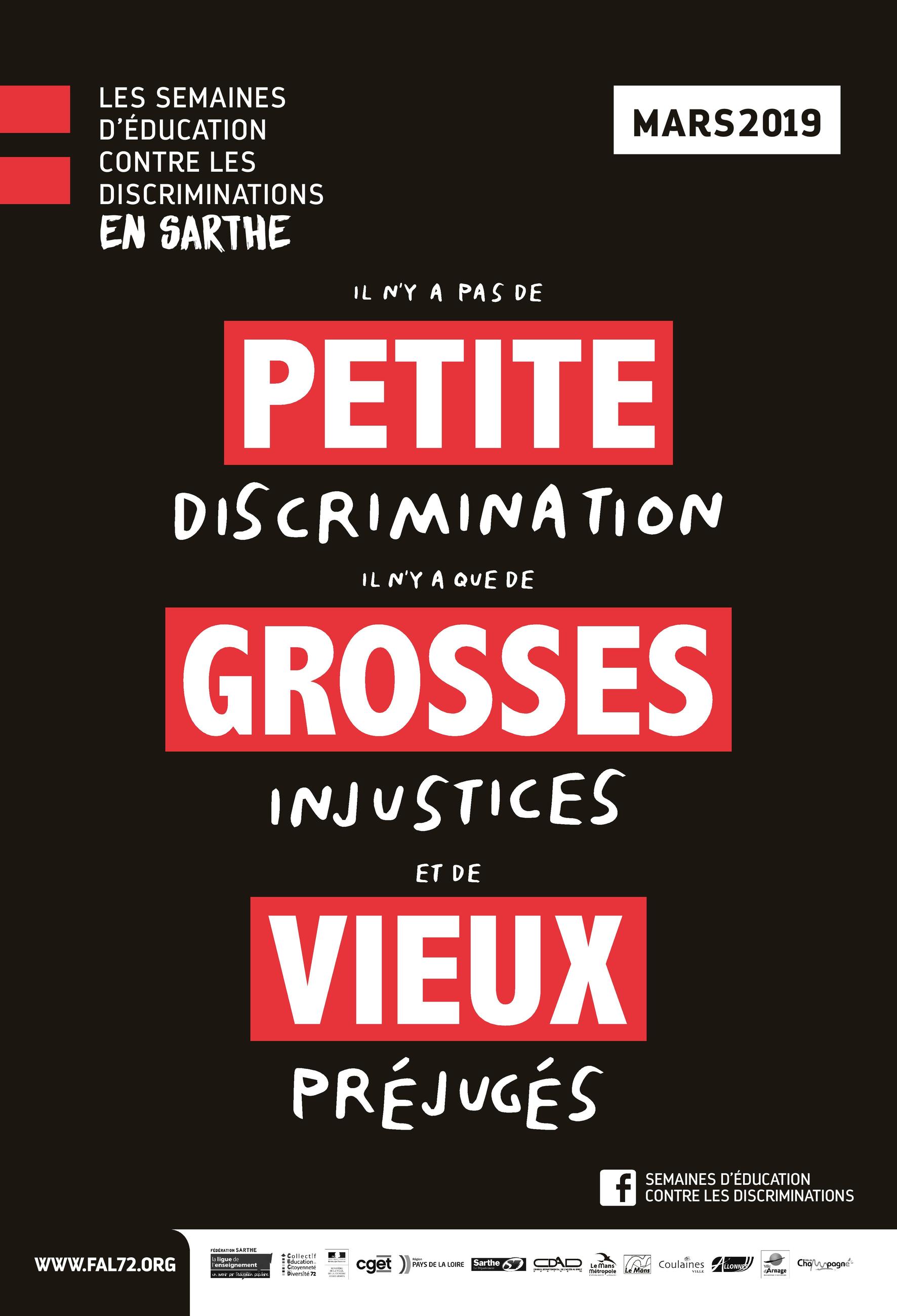 SECD Semaines d’Education Contre les Discriminations 2019
