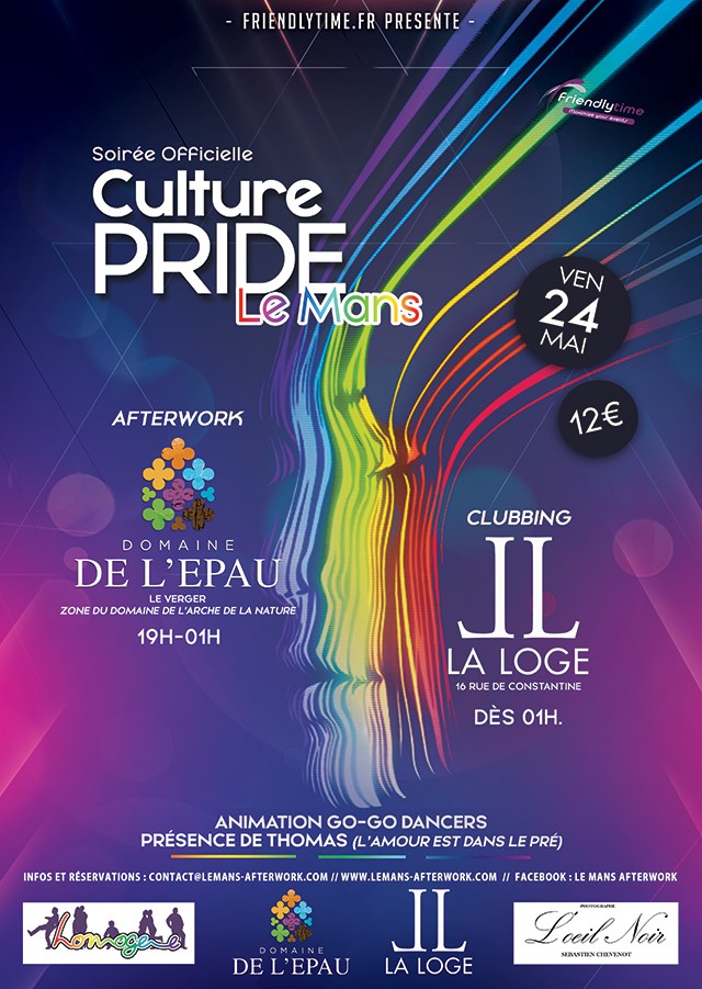 Une grande soirée Afterwork en ouverture de la Culture-Pride 2019