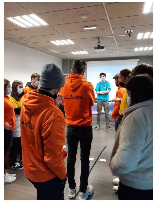 Intervention d&rsquo;Homogène auprès des jeunes en service civique