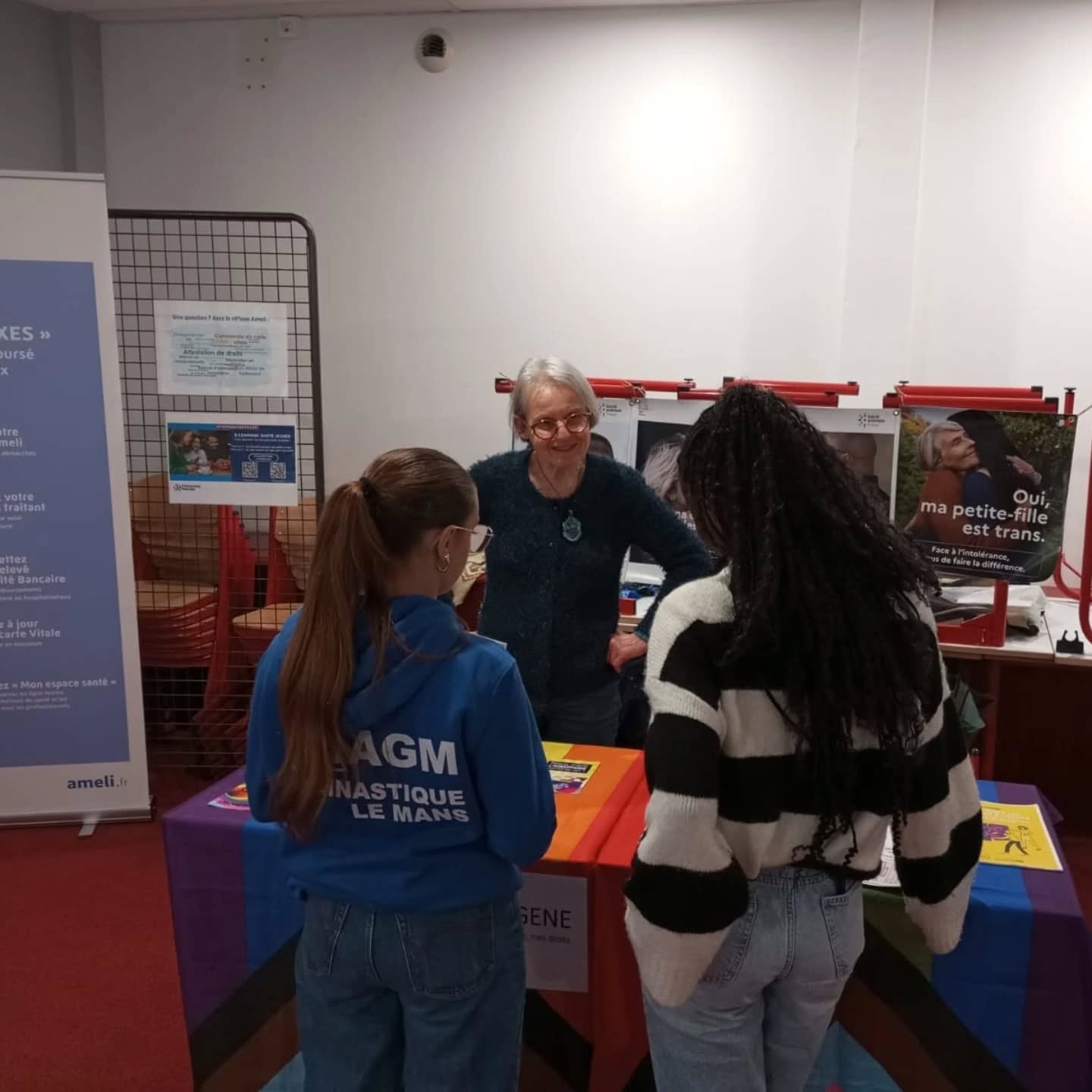 Homogène est présente aux cà´tés de la CPAM