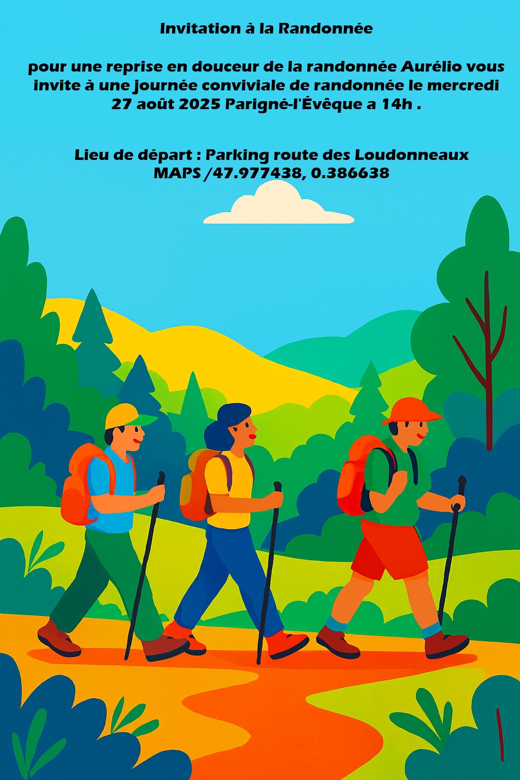 Invitation à  la Randonnée