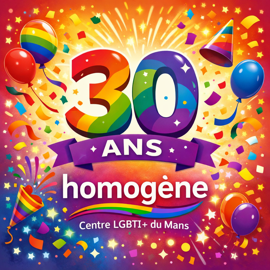 Homogène fête ses 30 ans aujourd’hui : trois décennies d’engagement, de visibilité et de solidarité